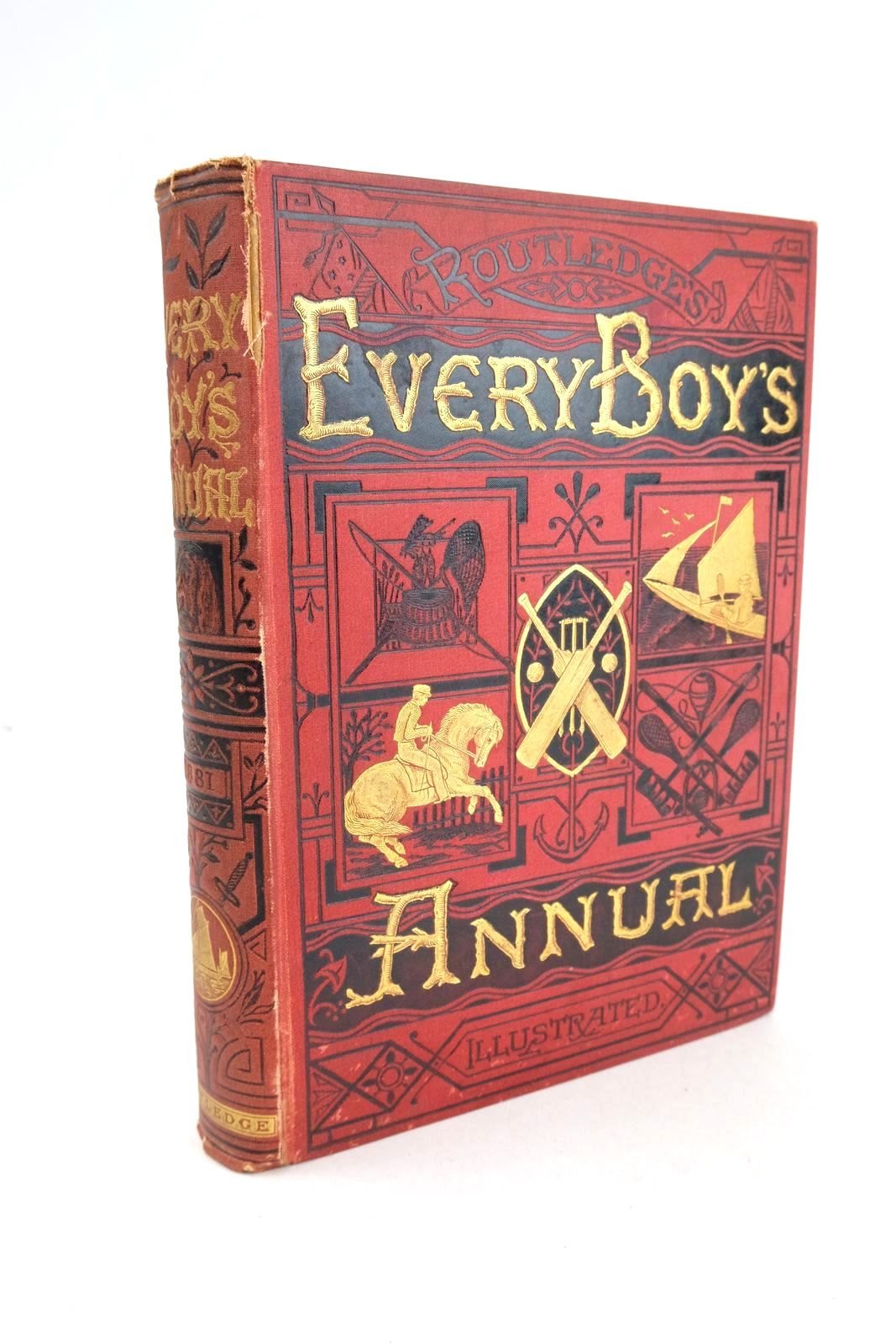 Photo of EVERY BOY'S ANNUAL 1881 written by Routledge, Edmund Kingston, W.H.G. et al, published by George Routledge &amp; Sons (STOCK CODE: 1325952)  for sale by Stella & Rose's Books