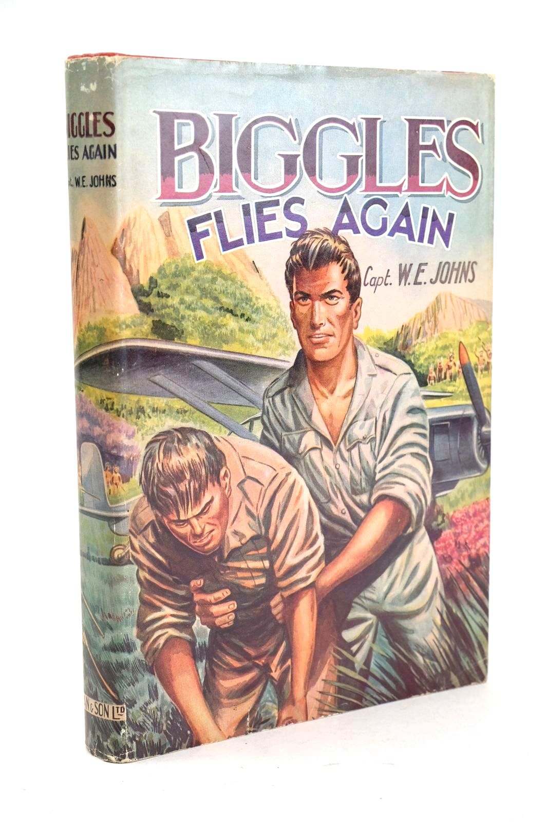 Photo of BIGGLES FLIES AGAIN written by Johns, W.E. published by Dean &amp; Son Ltd. (STOCK CODE: 1326070)  for sale by Stella & Rose's Books