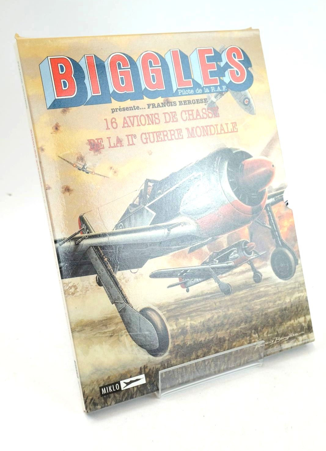 Photo of BIGGLES PRESENTE... 16 AVIONS DE CHASSE DE LA II GUERRE MONDIALE illustrated by Bergese, Francis published by Miklo (STOCK CODE: 1326229)  for sale by Stella & Rose's Books