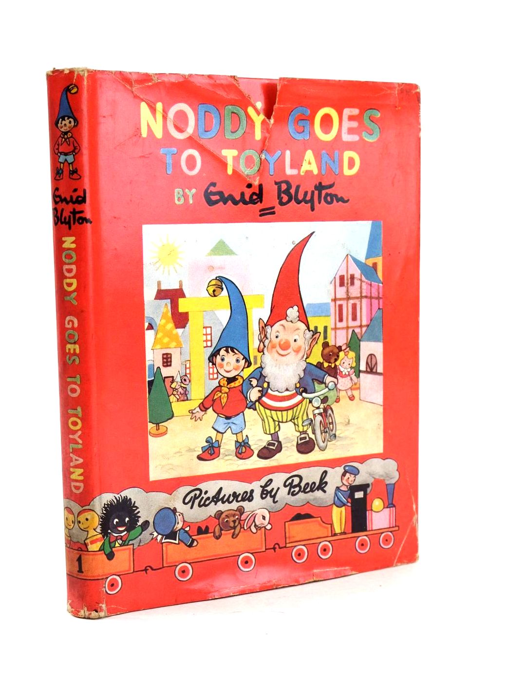 Photo of NODDY GOES TO TOYLAND written by Blyton, Enid illustrated by Beek,  published by Sampson Low, Marston &amp; Co. Ltd. (STOCK CODE: 1326362)  for sale by Stella & Rose's Books