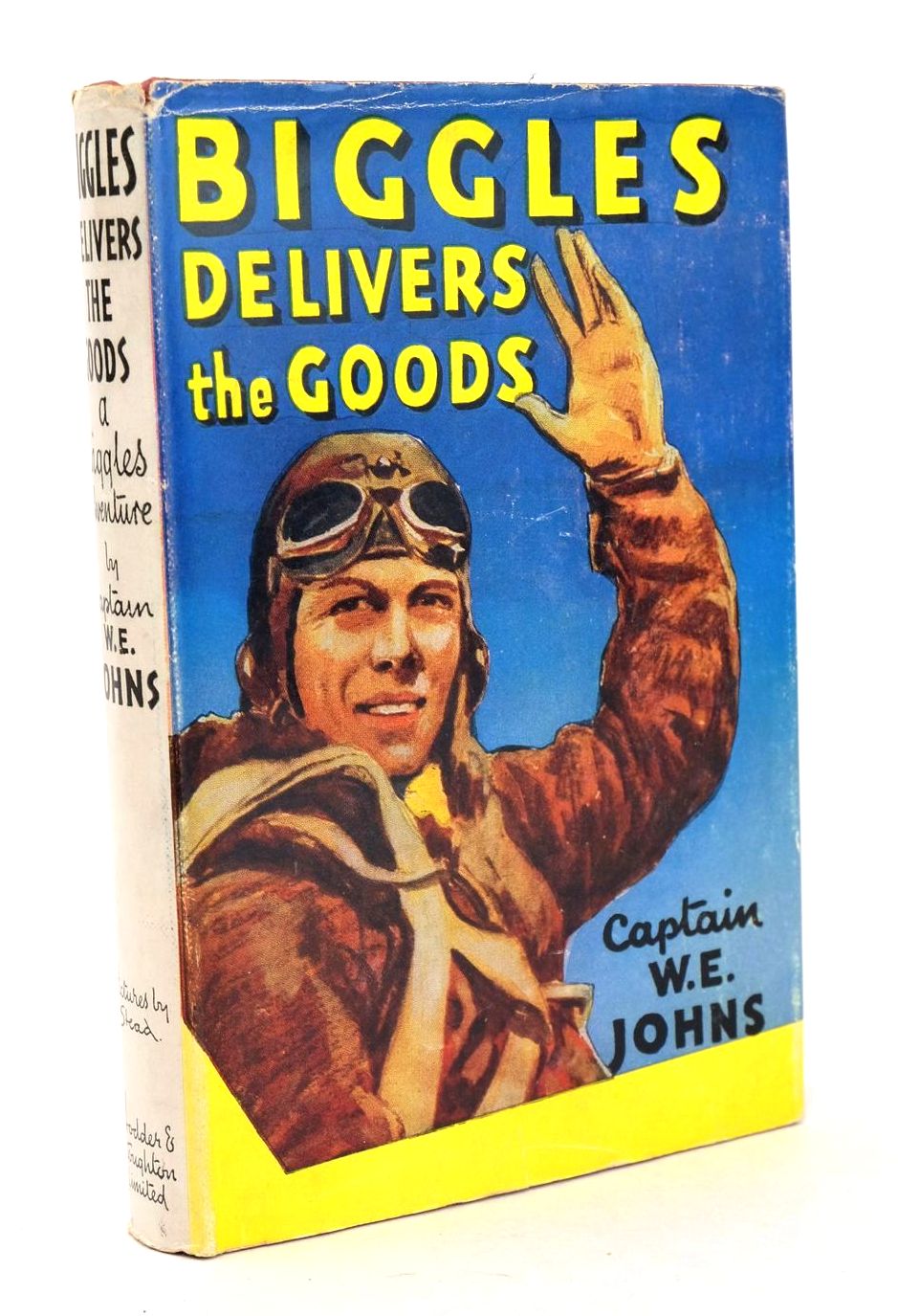 Photo of BIGGLES DELIVERS THE GOODS written by Johns, W.E. illustrated by Stead,  published by Hodder &amp; Stoughton (STOCK CODE: 1326375)  for sale by Stella & Rose's Books