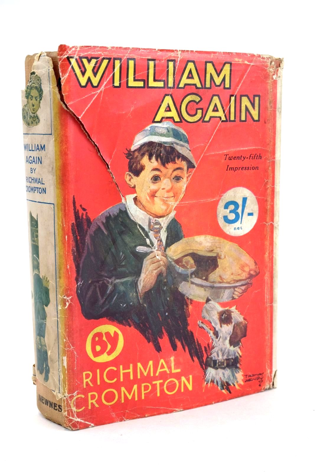 Photo of WILLIAM AGAIN written by Crompton, Richmal illustrated by Henry, Thomas published by George Newnes Ltd. (STOCK CODE: 1326402)  for sale by Stella & Rose's Books