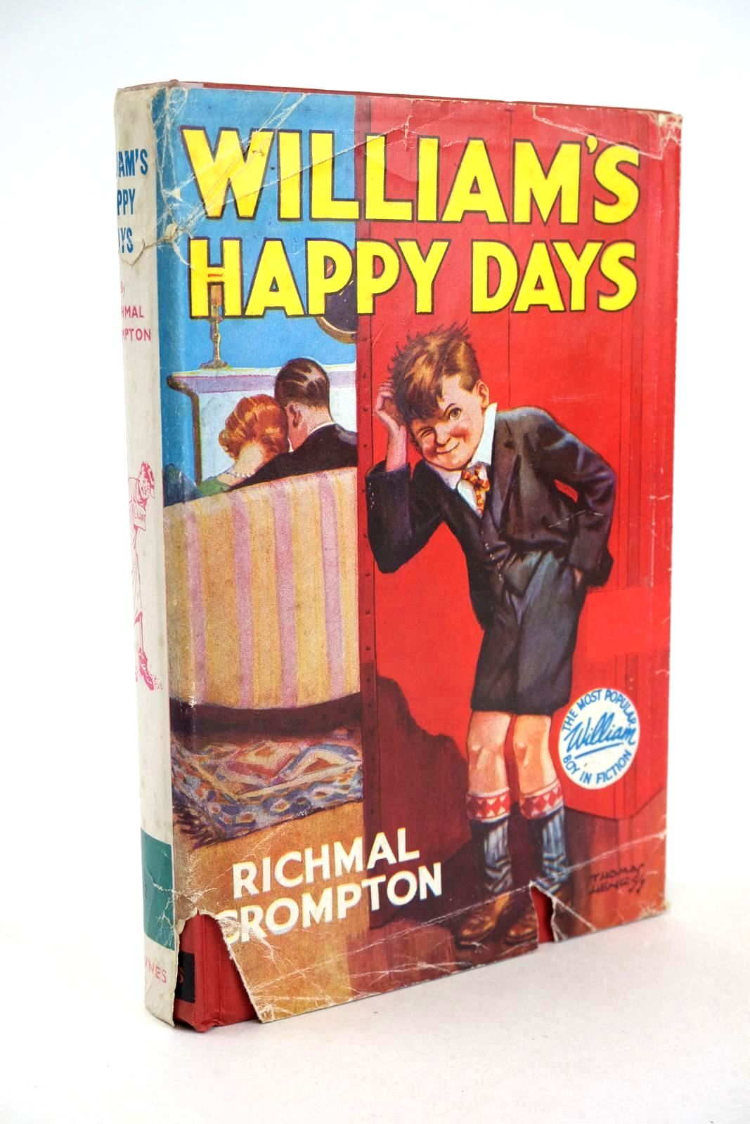 Photo of WILLIAM'S HAPPY DAYS written by Crompton, Richmal illustrated by Henry, Thomas published by George Newnes Limited (STOCK CODE: 1326406)  for sale by Stella & Rose's Books