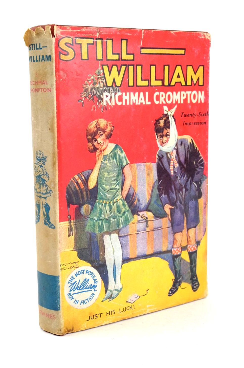 Photo of STILL WILLIAM written by Crompton, Richmal illustrated by Henry, Thomas published by George Newnes Limited (STOCK CODE: 1326447)  for sale by Stella & Rose's Books
