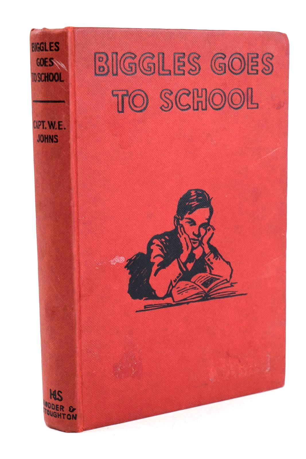 Photo of BIGGLES GOES TO SCHOOL written by Johns, W.E. illustrated by Stead,  published by Hodder &amp; Stoughton (STOCK CODE: 1326616)  for sale by Stella & Rose's Books
