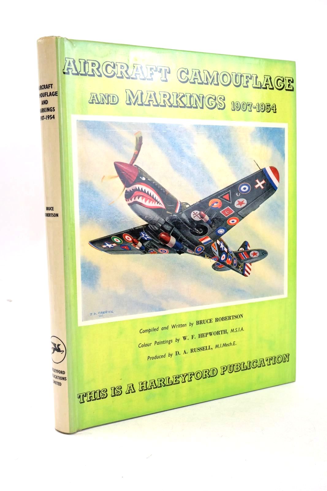 Photo of AIRCRAFT CAMOUFLAGE AND MARKINGS 1907-1954 written by Robertson, Bruce published by Harleyford Publications Limited (STOCK CODE: 1326648)  for sale by Stella & Rose's Books