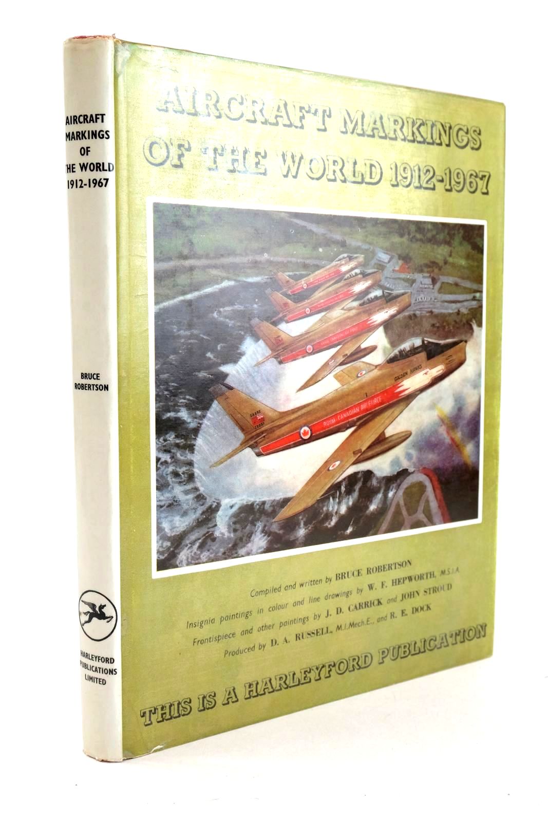 Photo of AIRCRAFT MARKINGS OF THE WORLD 1912-1967 written by Robertson, Bruce illustrated by Hepworth, W.F. Stroud, John Carrick, J.D. published by Harleyford Publications Limited (STOCK CODE: 1326657)  for sale by Stella & Rose's Books