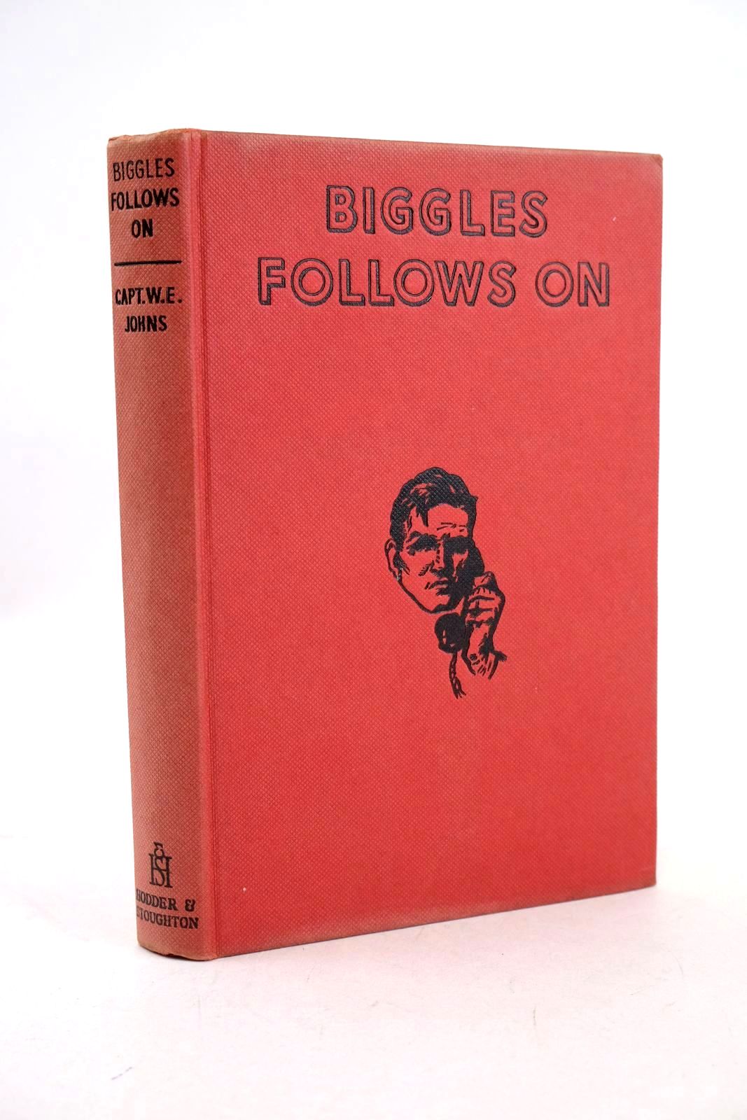 Photo of BIGGLES FOLLOWS ON written by Johns, W.E. illustrated by Stead,  published by Hodder &amp; Stoughton (STOCK CODE: 1326681)  for sale by Stella & Rose's Books