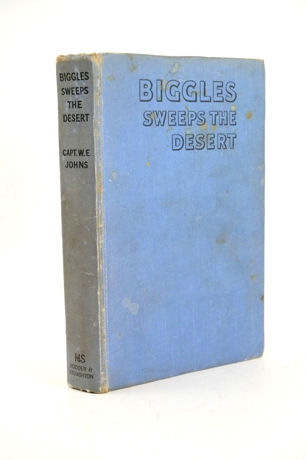 Photo of BIGGLES SWEEPS THE DESERT written by Johns, W.E. illustrated by Stead,  published by Hodder &amp; Stoughton (STOCK CODE: 1326686)  for sale by Stella & Rose's Books