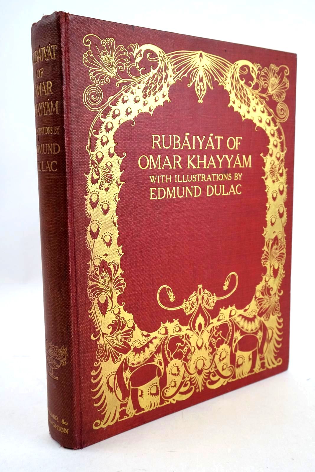 Photo of RUBAIYAT OF OMAR KHAYYAM written by Khayyam, Omar Fitzgerald, Edward illustrated by Dulac, Edmund published by Hodder &amp; Stoughton (STOCK CODE: 1326717)  for sale by Stella & Rose's Books