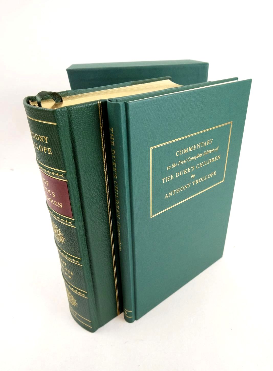 Photo of THE DUKE'S CHILDREN AND COMMENTARY TO THE FIRST EDITION (2 VOLUMES) written by Trollope, Anthony Trollope, Joanna et al,  published by Folio Society (STOCK CODE: 1326740)  for sale by Stella & Rose's Books