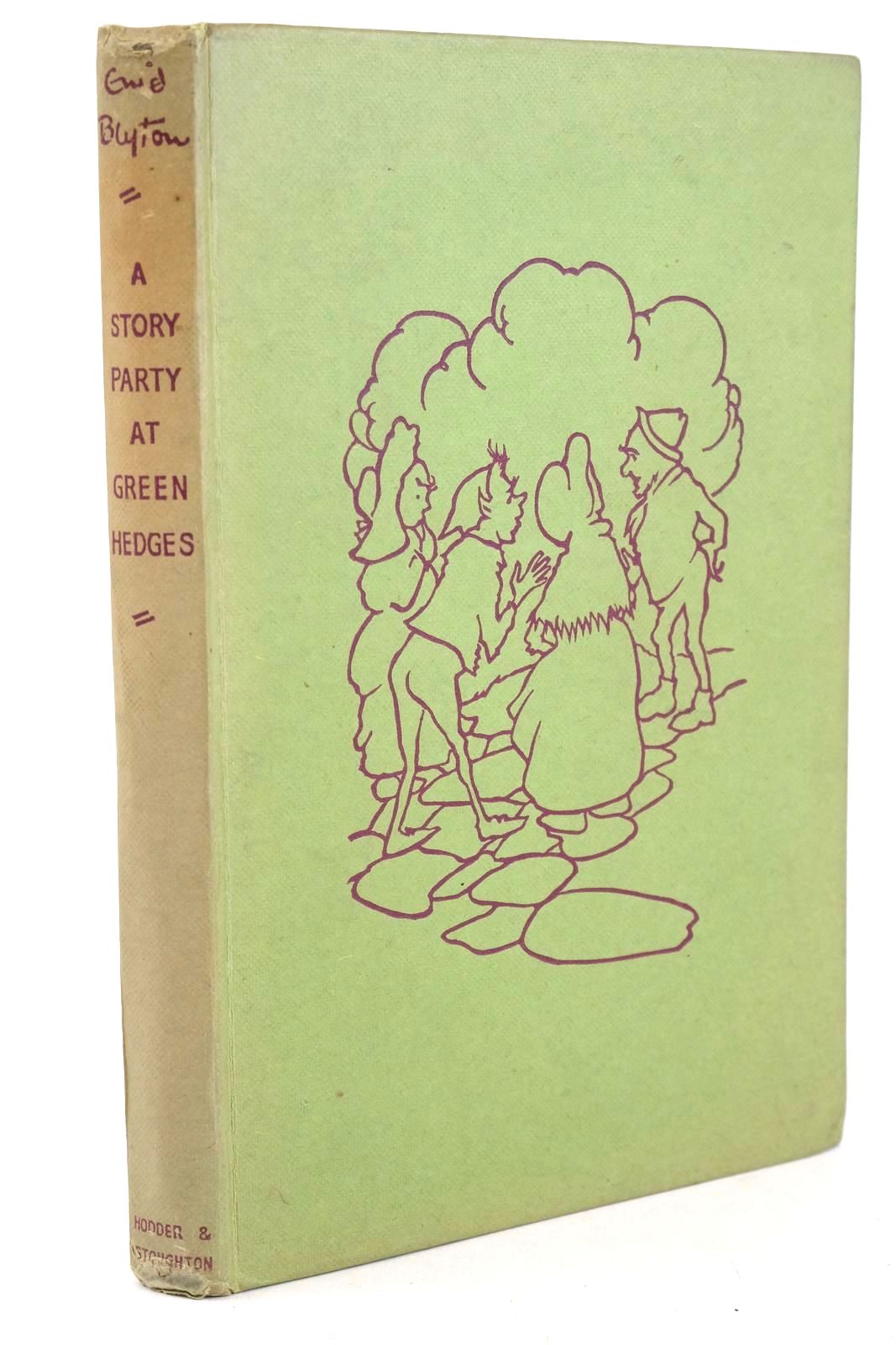 Photo of A STORY PARTY AT GREEN HEDGES written by Blyton, Enid illustrated by Lodge, Grace published by Hodder &amp; Stoughton (STOCK CODE: 1326787)  for sale by Stella & Rose's Books
