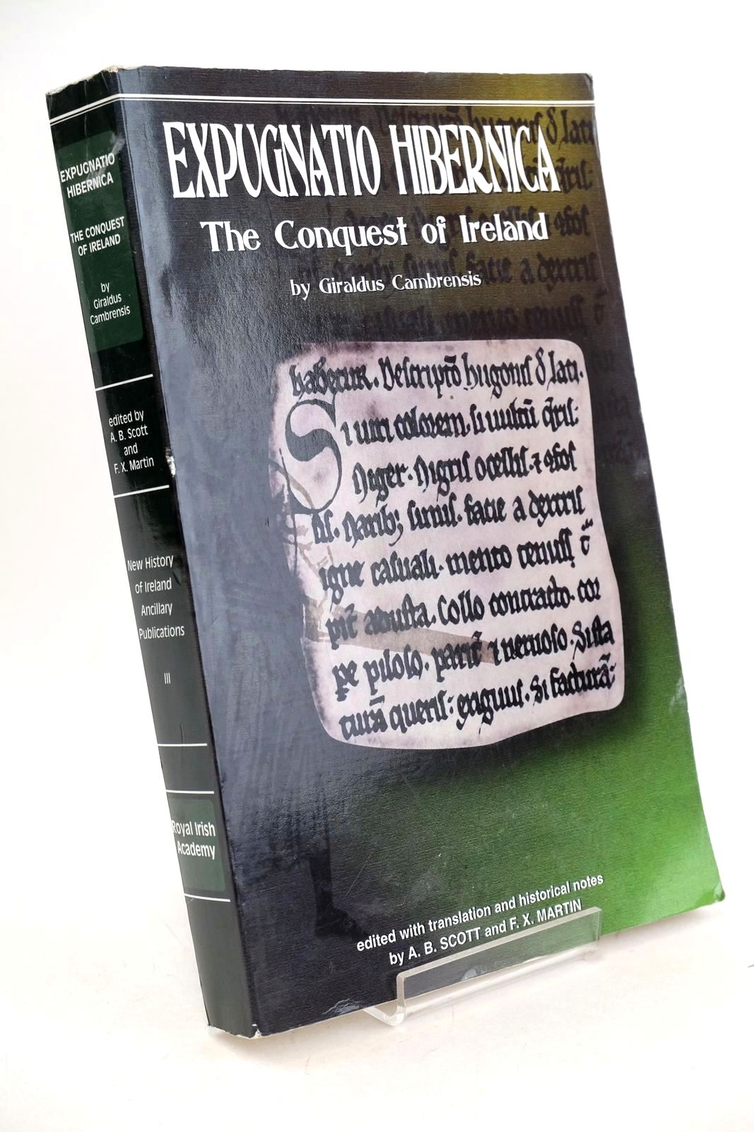 Photo of EXPUGNATIO HIBERNICA: THE CONQUEST OF IRELAND written by Cambrensis, Giraldus Scott, A.B. Martin, F.X. published by Royal Irish Academy (STOCK CODE: 1327146)  for sale by Stella & Rose's Books