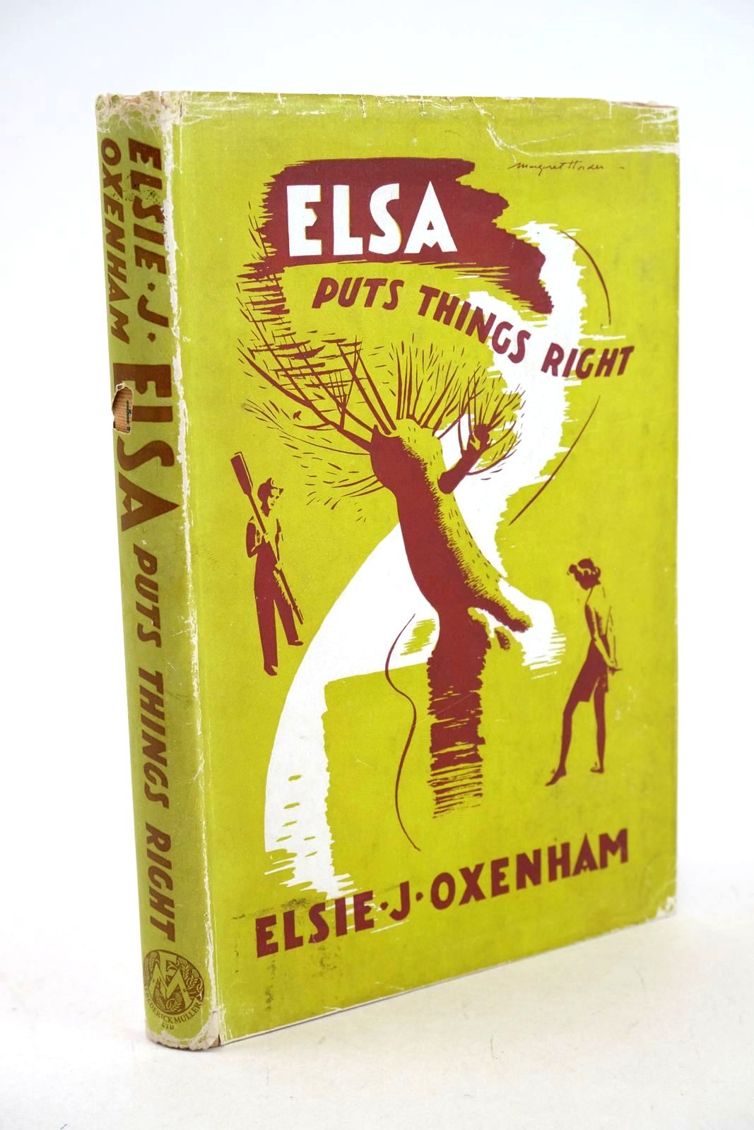 Photo of ELSA PUTS THINGS RIGHT written by Oxenham, Elsie J. illustrated by Horder, Margaret published by Frederick Muller Ltd. (STOCK CODE: 1327255)  for sale by Stella & Rose's Books