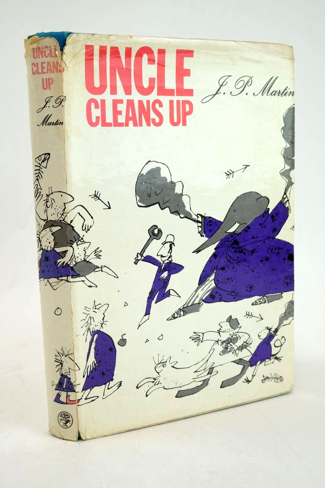 Photo of UNCLE CLEANS UP written by Martin, J.P. illustrated by Blake, Quentin published by Jonathan Cape (STOCK CODE: 1327688)  for sale by Stella & Rose's Books