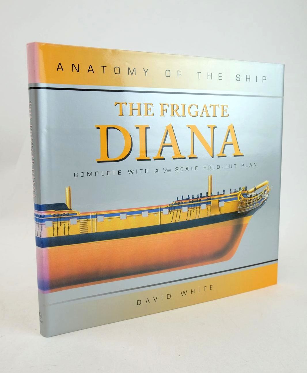 Photo of THE FRIGATE DIANA COMPLETE WITH A 1/96 SCALE FOLD-OUT PLAN (ANATOMY OF THE SHIP)- Stock Number: 1327728