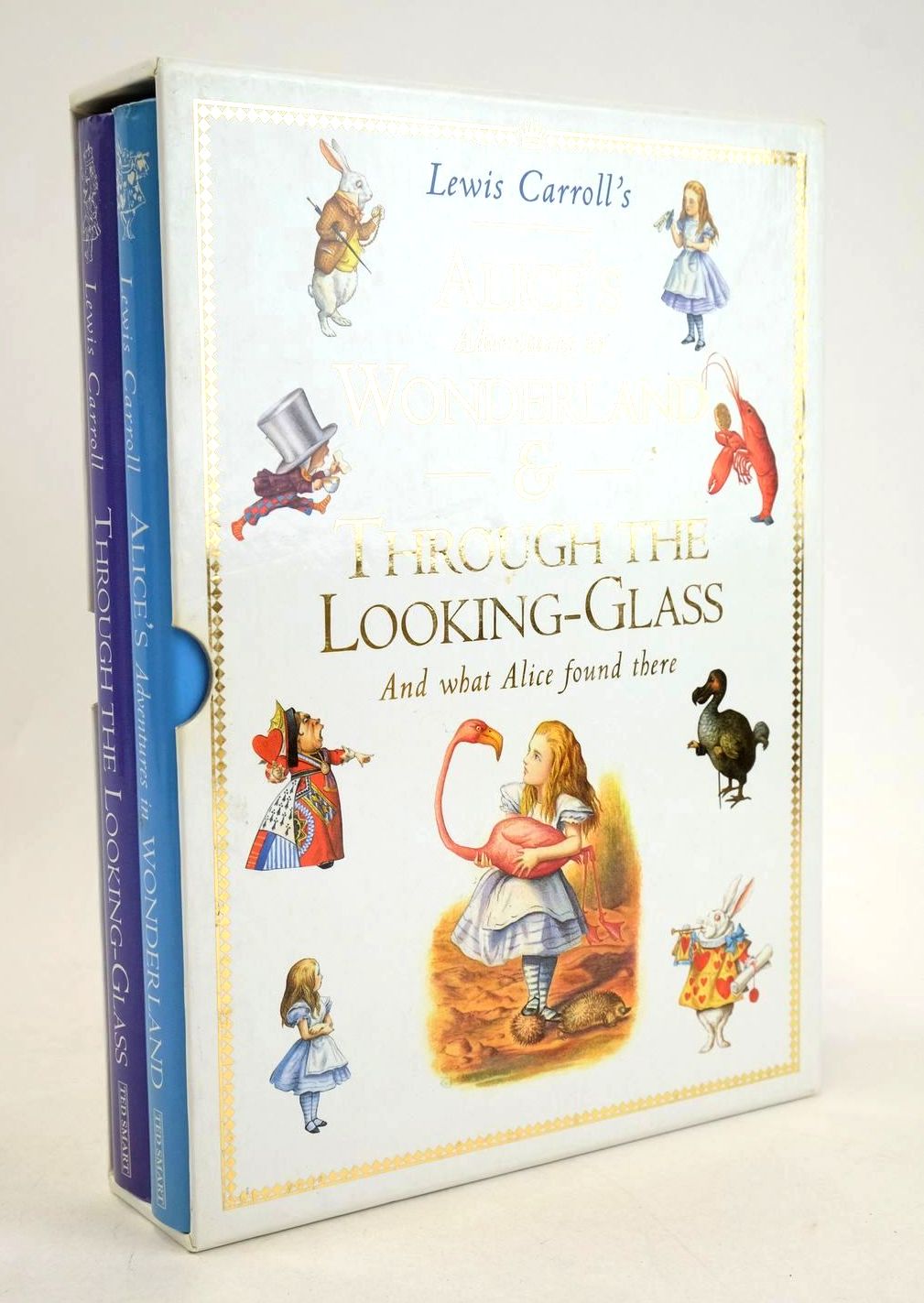 Photo of ALICE'S ADVENTURES IN WONDERLAND & THROUGH THE LOOKING-GLASS written by Carroll, Lewis illustrated by Tenniel, John published by Ted Smart (STOCK CODE: 1327757)  for sale by Stella & Rose's Books