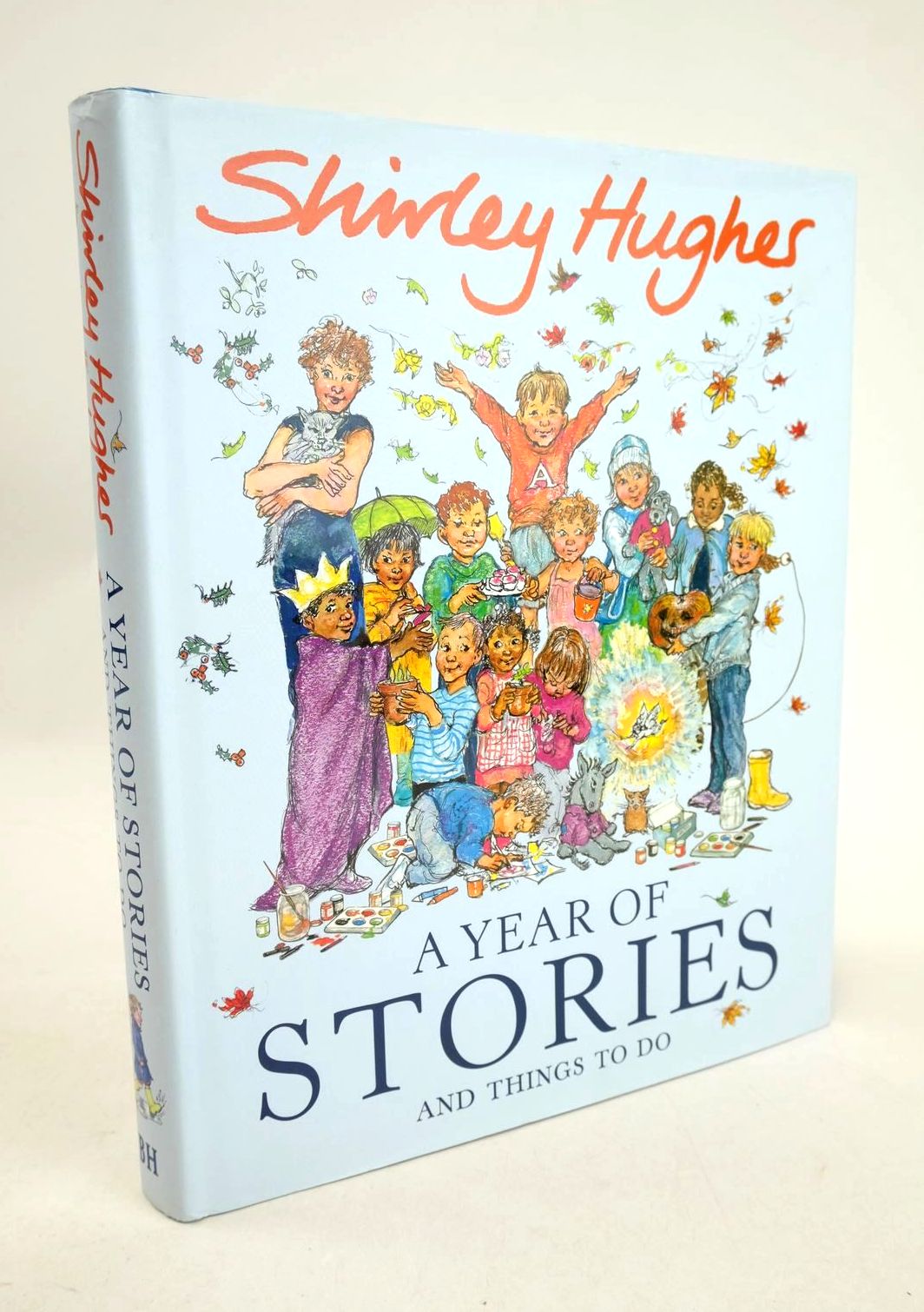 Photo of A YEAR OF STORIES AND THINGS TO DO written by Hughes, Shirley illustrated by Hughes, Shirley published by The Bodley Head (STOCK CODE: 1327761)  for sale by Stella & Rose's Books