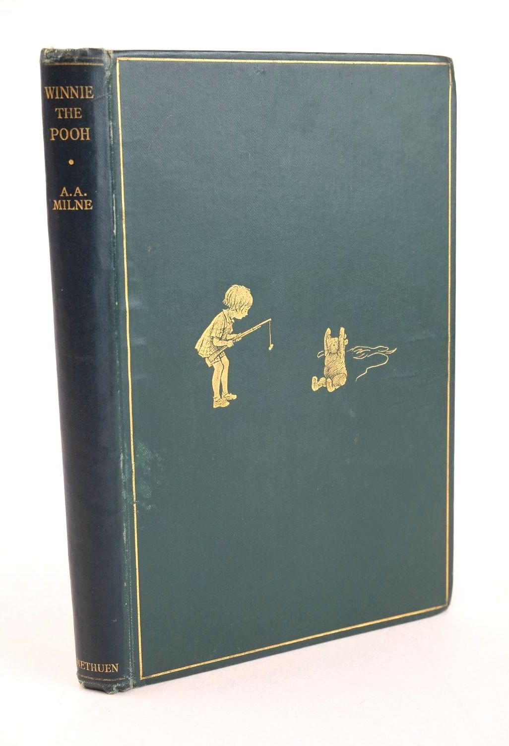 Photo of WINNIE-THE-POOH written by Milne, A.A. illustrated by Shepard, E.H. published by Methuen &amp; Co. Ltd. (STOCK CODE: 1327767)  for sale by Stella & Rose's Books
