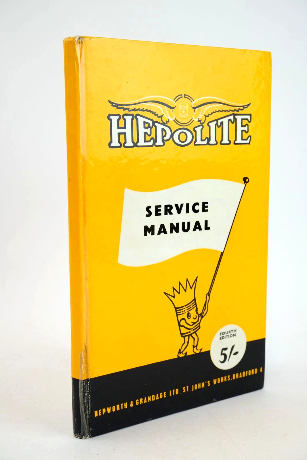 Photo of HEPOLITE SERVICE MANUAL published by Hepworth &amp; Grandage Ltd. (STOCK CODE: 1327792)  for sale by Stella & Rose's Books