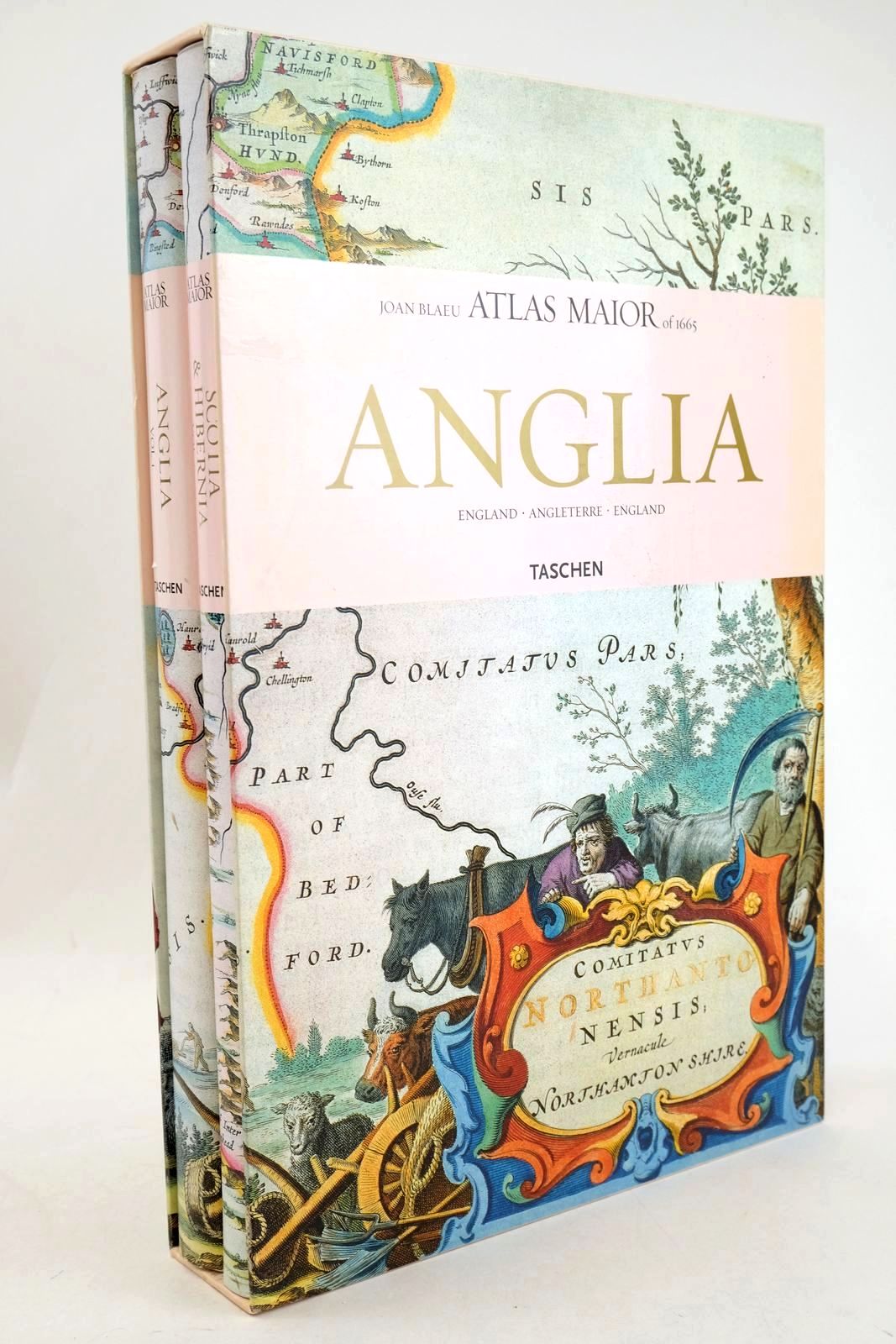 Photo of ATLAS MAIOR ANGLIA, SCOTIA &AMP; HIBERNIA (2 VOLUMES) written by Blaeu, Joan Van Der Krogt, Peter published by Taschen (STOCK CODE: 1327827)  for sale by Stella & Rose's Books