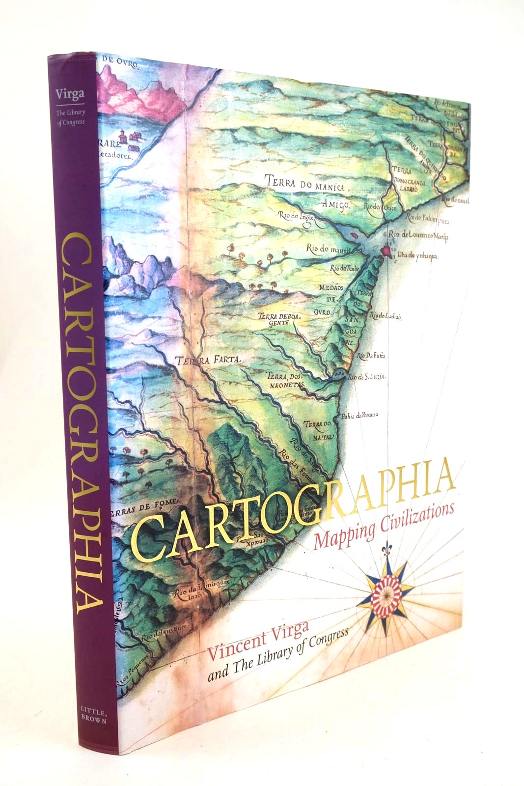 Photo of CARTOGRAPHIA: MAPPING CIVILIZATIONS written by Virga, Vincent published by Little, Brown and Company (STOCK CODE: 1327963)  for sale by Stella & Rose's Books