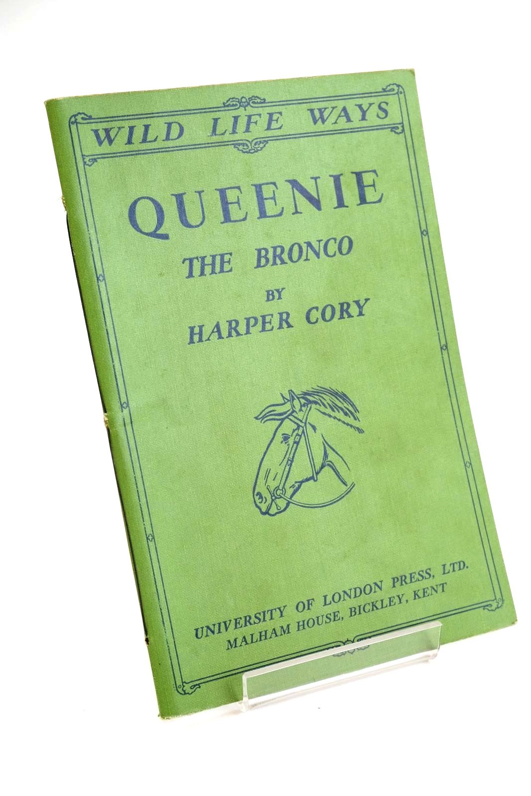 Photo of QUEENIE THE BRONCO written by Cory, Harper illustrated by Parker, W.N. published by University of London Press Ltd. (STOCK CODE: 1328050)  for sale by Stella & Rose's Books