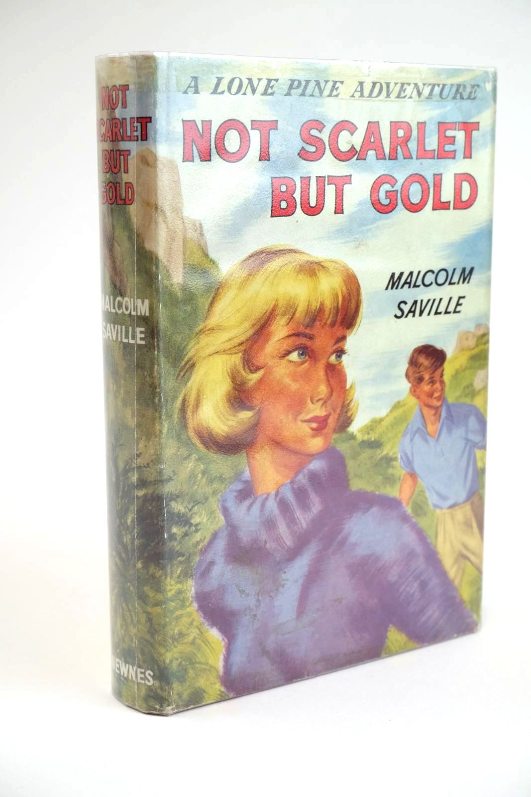 Photo of NOT SCARLET BUT GOLD written by Saville, Malcolm illustrated by Whitear, A.R. published by George Newnes Ltd. (STOCK CODE: 1328109)  for sale by Stella & Rose's Books