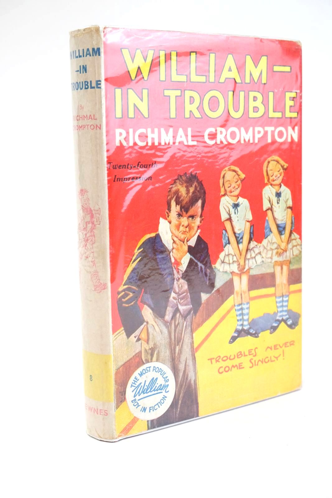 Photo of WILLIAM IN TROUBLE written by Crompton, Richmal illustrated by Henry, Thomas published by George Newnes Limited (STOCK CODE: 1328131)  for sale by Stella & Rose's Books