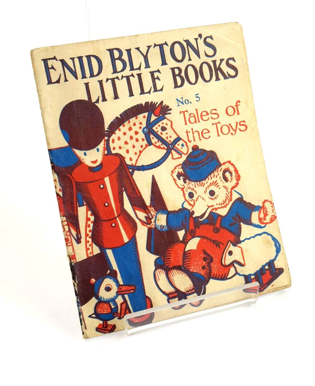 Photo of ENID BLYTON'S LITTLE BOOKS NO. 5 - TALES OF THE TOYS written by Blyton, Enid illustrated by Kerr, Alfred E. published by Evans Brothers Limited (STOCK CODE: 1328163)  for sale by Stella & Rose's Books