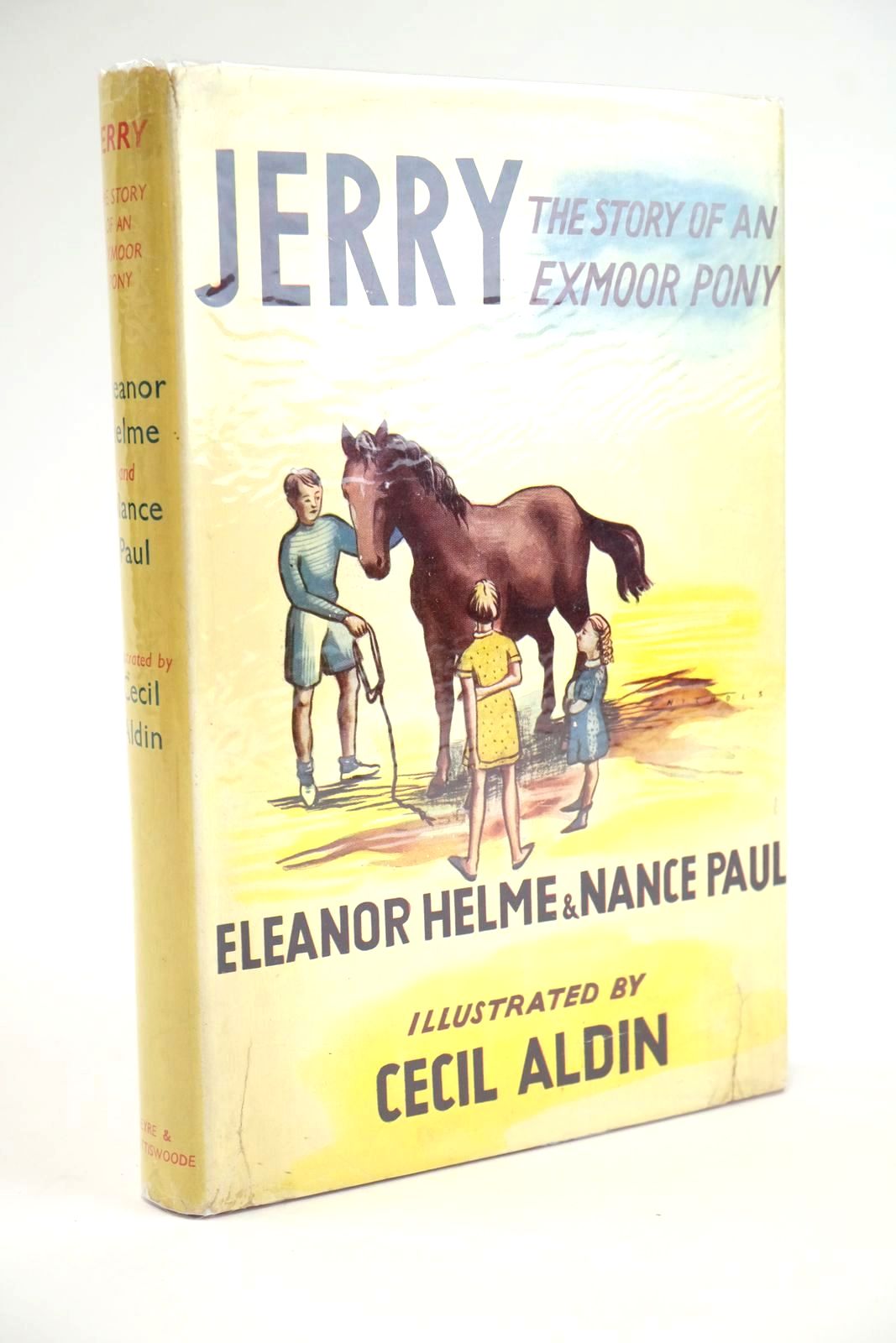 Photo of JERRY THE STORY OF AN EXMOOR PONY written by Helme, Eleanor Paul, Nance illustrated by Aldin, Cecil published by Eyre &amp; Spottiswoode (STOCK CODE: 1328179)  for sale by Stella & Rose's Books