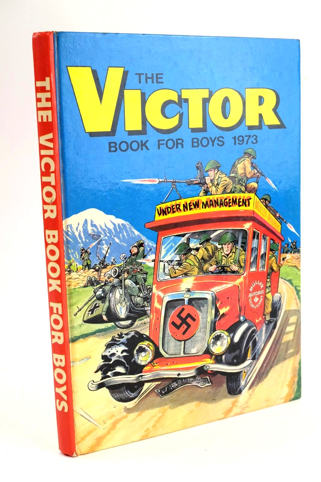 Photo of THE VICTOR BOOK FOR BOYS 1973 published by D.C. Thomson &amp; Co Ltd. (STOCK CODE: 1328186)  for sale by Stella & Rose's Books