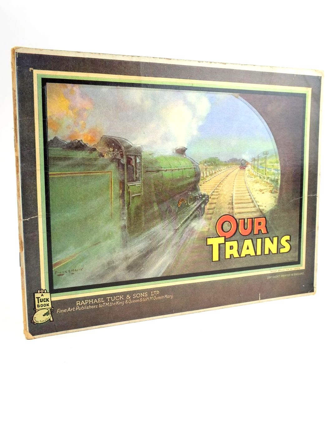 Photo of OUR TRAINS illustrated by Mason, Frank H. published by Raphael Tuck &amp; Sons Ltd. (STOCK CODE: 1328200)  for sale by Stella & Rose's Books