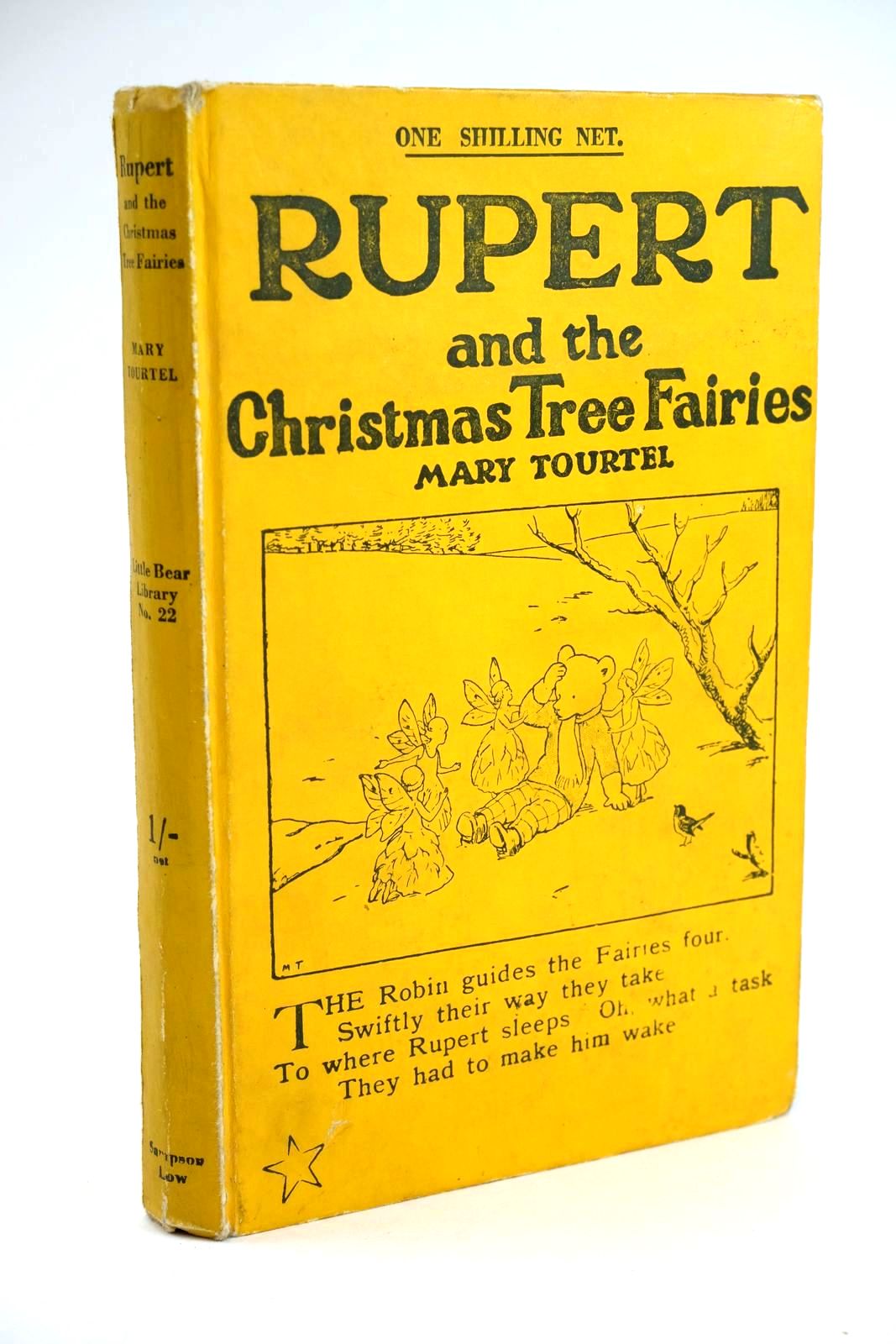 Photo of RUPERT AND THE CHRISTMAS TREE FAIRIES - RUPERT LITTLE BEAR LIBRARY No. 22 written by Tourtel, Mary illustrated by Tourtel, Mary published by Sampson Low, Marston &amp; Co. Ltd. (STOCK CODE: 1328300)  for sale by Stella & Rose's Books