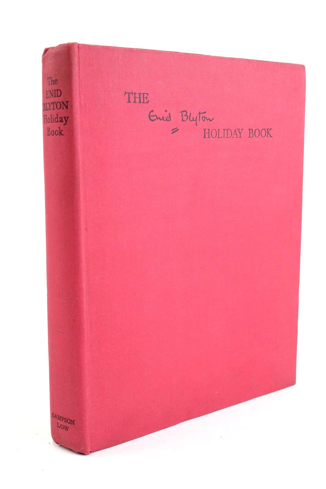 Photo of THE ENID BLYTON HOLIDAY BOOK written by Blyton, Enid illustrated by Lodge, Grace Venus, Sylvia et al.,  published by Sampson Low, Marston &amp; Co. Ltd. (STOCK CODE: 1328330)  for sale by Stella & Rose's Books