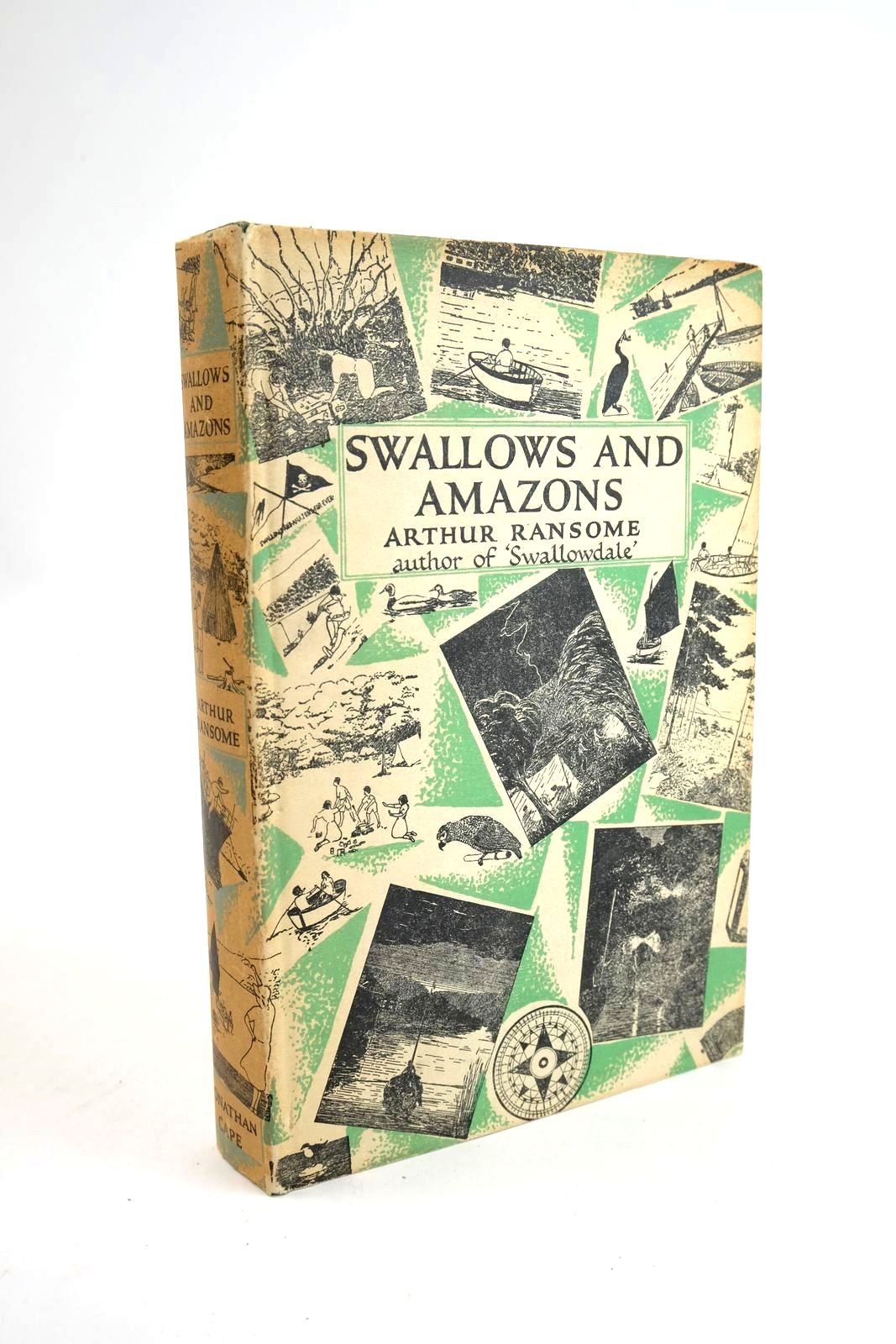 Photo of SWALLOWS AND AMAZONS written by Ransome, Arthur illustrated by Ransome, Arthur published by Jonathan Cape (STOCK CODE: 1328388)  for sale by Stella & Rose's Books