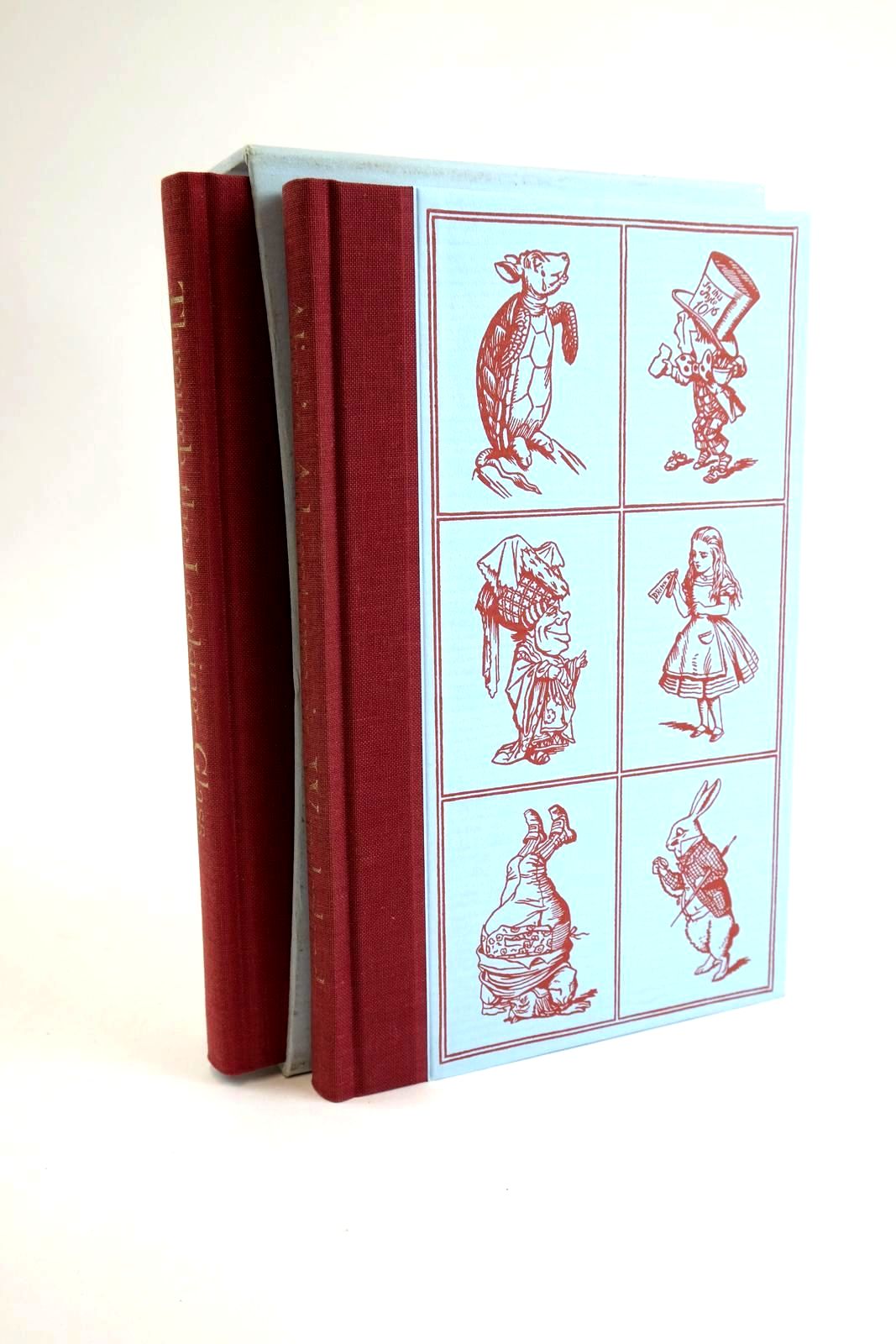 Photo of ALICE'S ADVENTURES IN WONDERLAND AND THROUGH THE LOOKING GLASS (TWO VOLUMES) written by Carroll, Lewis illustrated by Tenniel, John published by Folio Society (STOCK CODE: 1328412)  for sale by Stella & Rose's Books