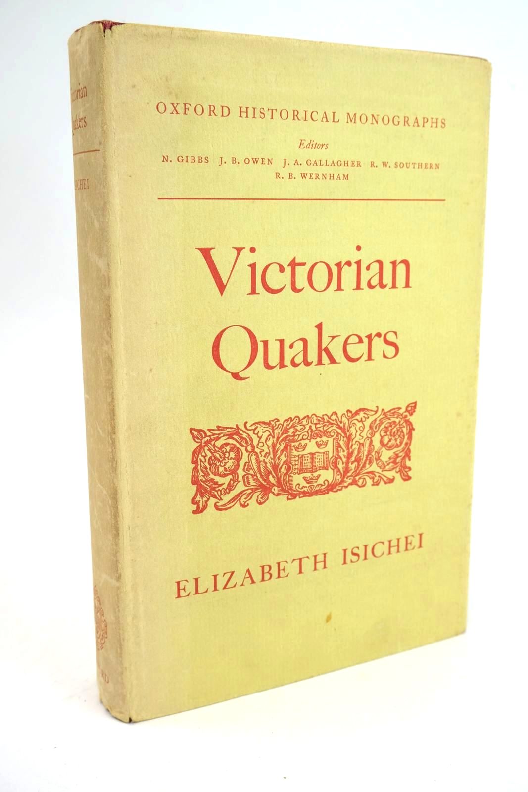 Photo of VICTORIAN QUAKERS written by Isichei, Elizabeth published by Oxford University Press (STOCK CODE: 1328449)  for sale by Stella & Rose's Books