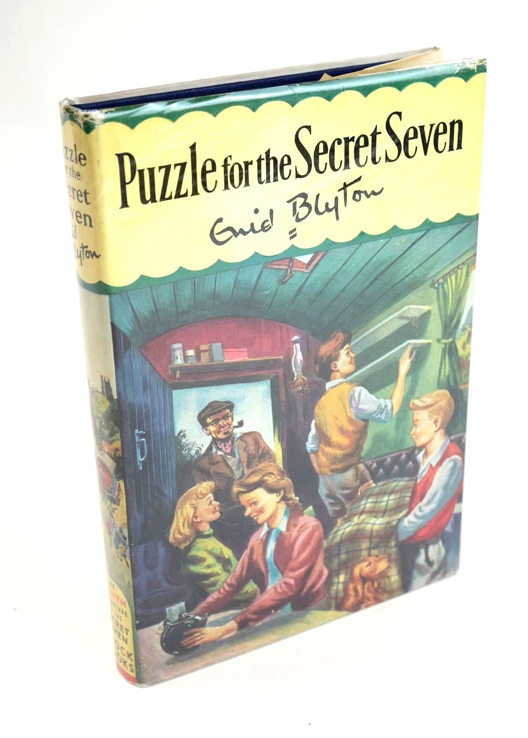 Photo of PUZZLE FOR THE SECRET SEVEN written by Blyton, Enid illustrated by Sharrocks, Burgess published by Brockhampton Press (STOCK CODE: 1328514)  for sale by Stella & Rose's Books