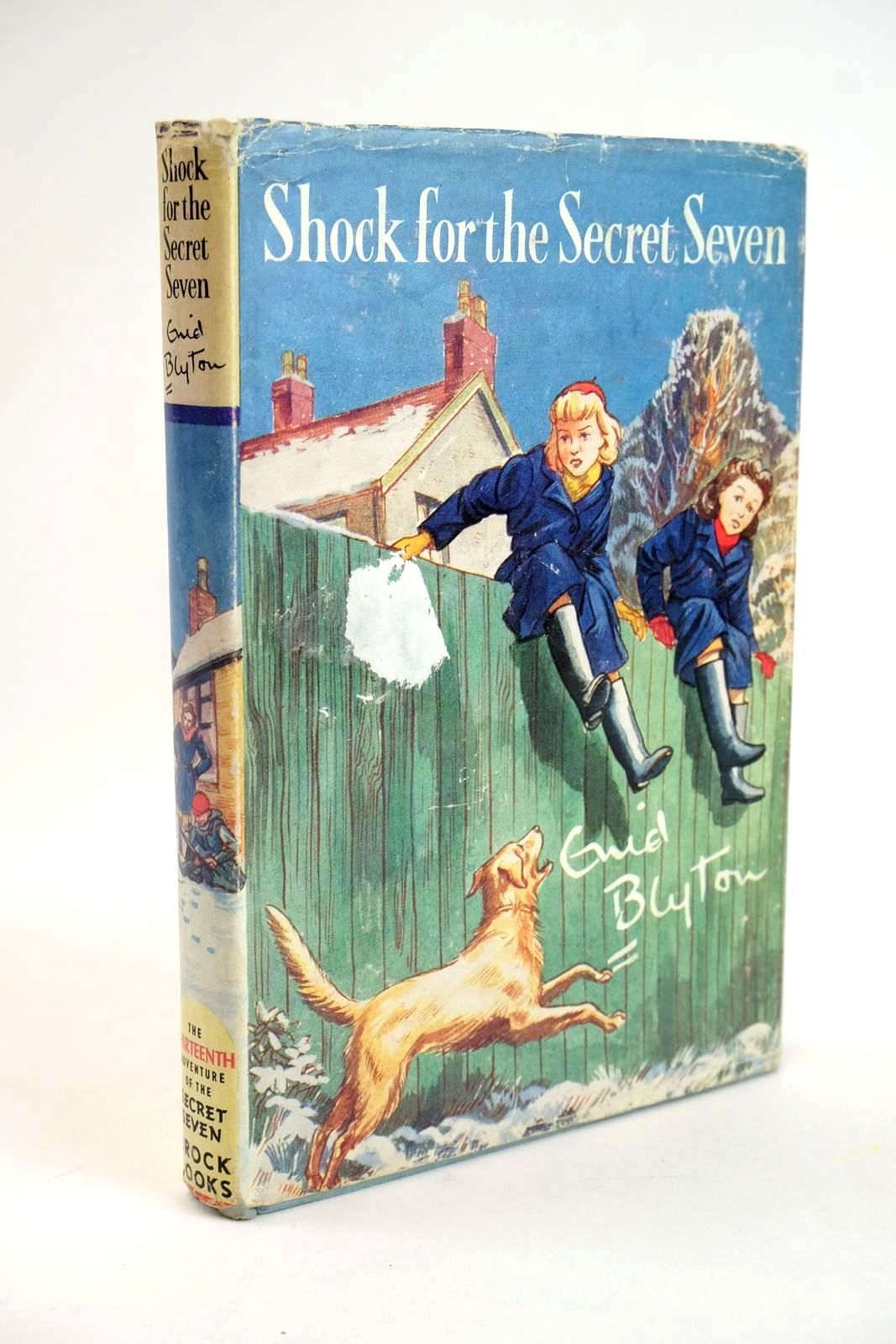 Photo of SHOCK FOR THE SECRET SEVEN written by Blyton, Enid illustrated by Sharrocks, Burgess published by Brockhampton Press (STOCK CODE: 1328547)  for sale by Stella & Rose's Books