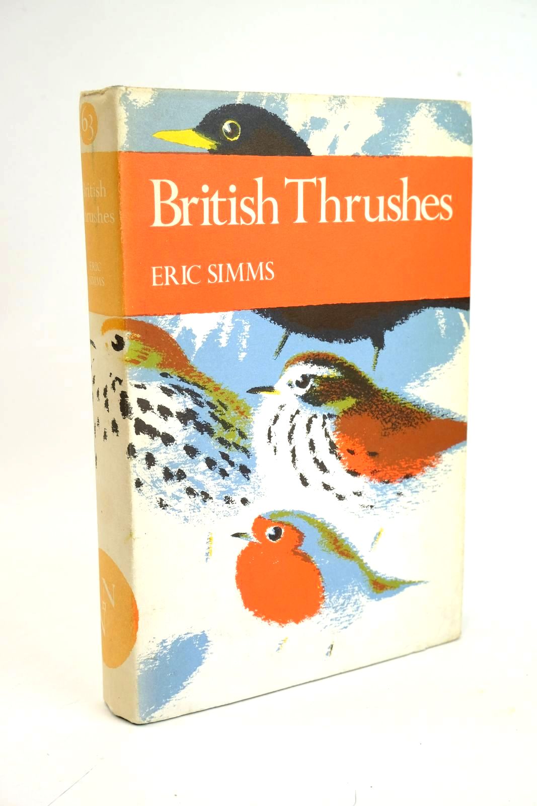 Photo of BRITISH THRUSHES (NN 63) written by Simms, Eric illustrated by Gillmor, Robert published by Collins (STOCK CODE: 1328592)  for sale by Stella & Rose's Books