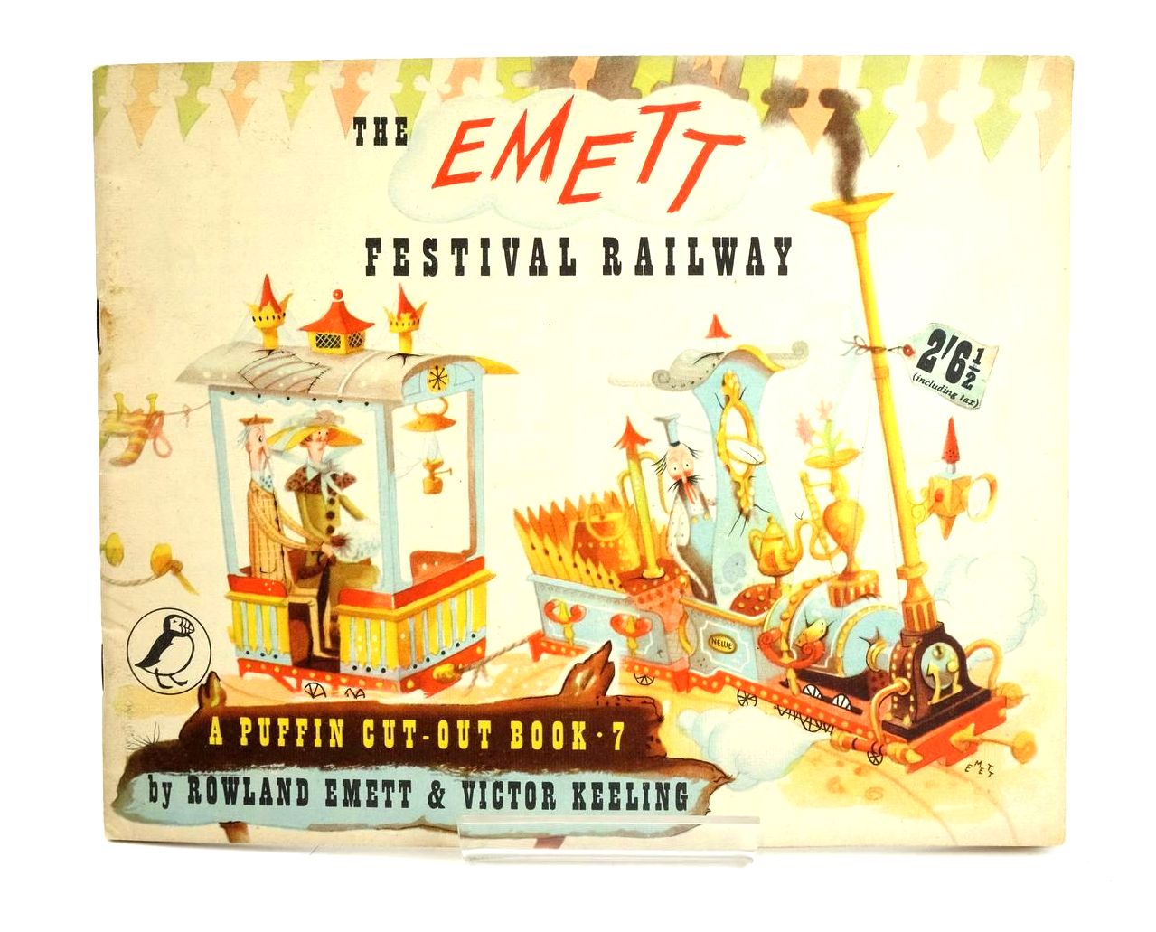 Photo of THE EMETT FESTIVAL RAILWAY written by Emett, Rowland Keeling, Victor illustrated by Emett, Rowland published by Penguin (STOCK CODE: 1328593)  for sale by Stella & Rose's Books