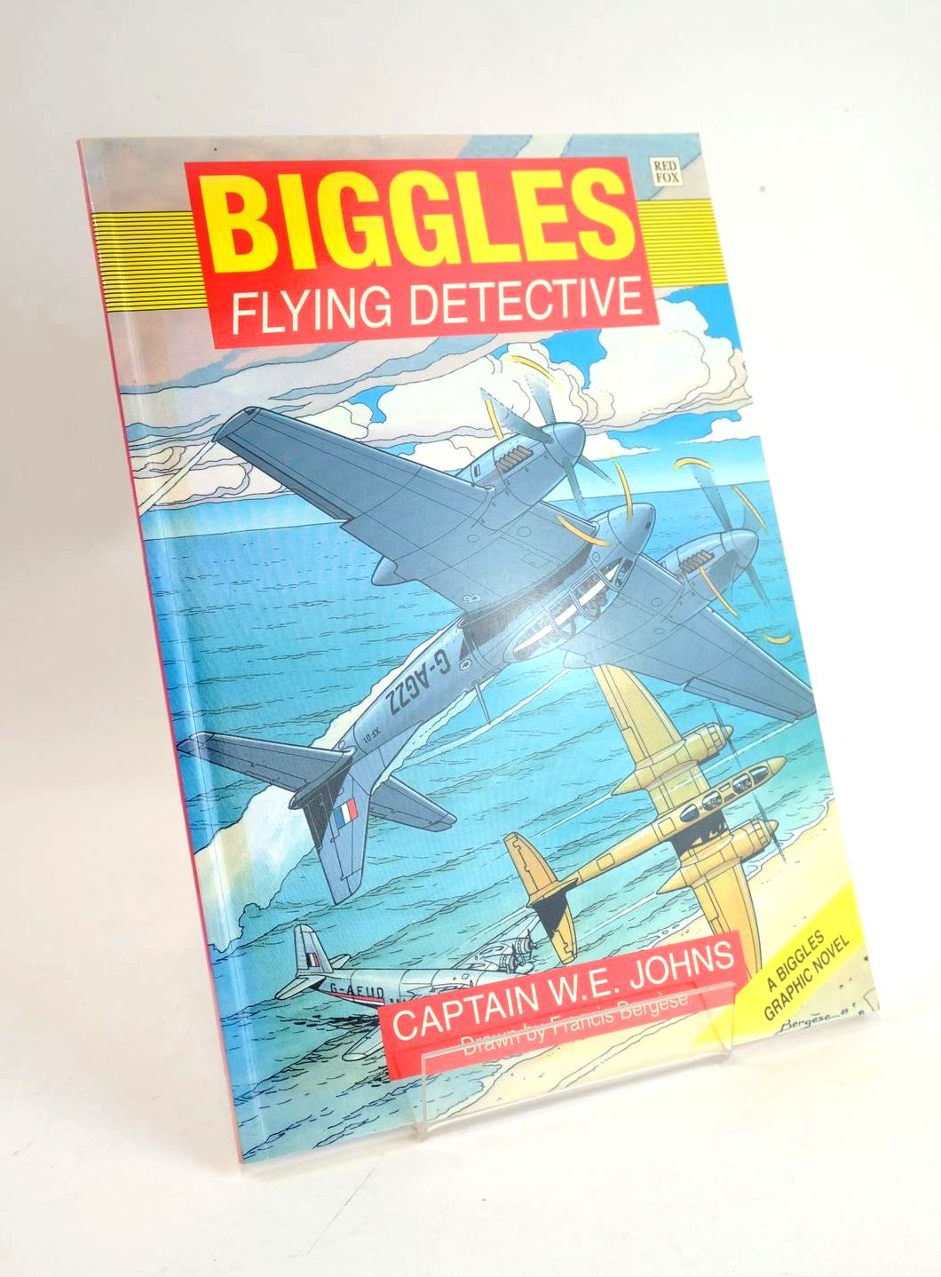 Photo of BIGGLES FLYING DETECTIVE written by Johns, W.E. illustrated by Bergese, Francis published by Red Fox (STOCK CODE: 1328603)  for sale by Stella & Rose's Books