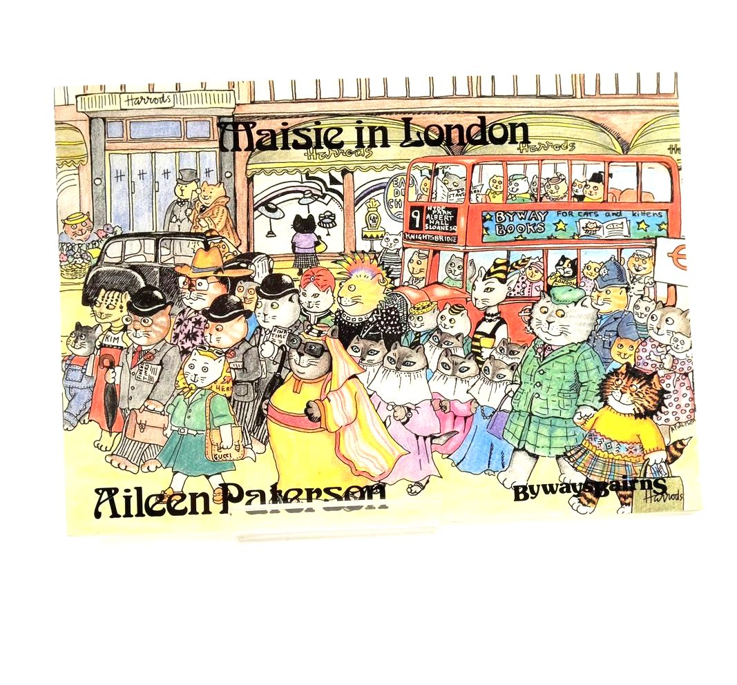 Photo of MAISIE IN LONDON written by Paterson, Aileen illustrated by Paterson, Aileen published by Byway Books (STOCK CODE: 1328690)  for sale by Stella & Rose's Books