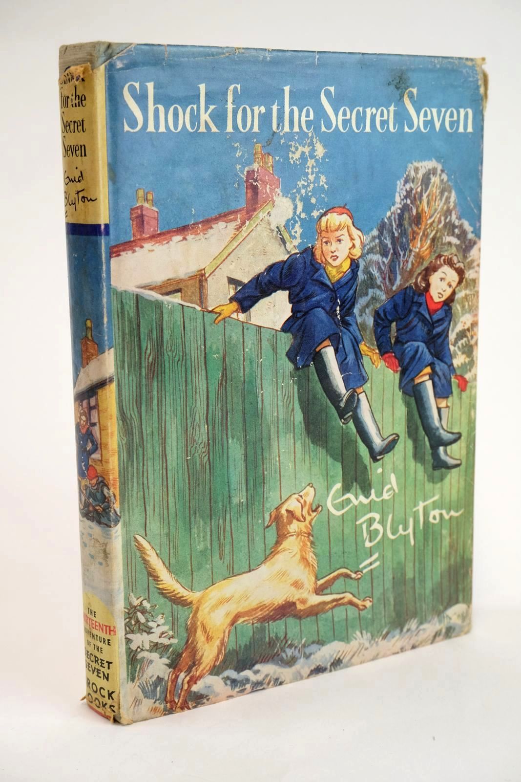 Photo of SHOCK FOR THE SECRET SEVEN written by Blyton, Enid illustrated by Sharrocks, Burgess published by Brockhampton Press (STOCK CODE: 1328749)  for sale by Stella & Rose's Books