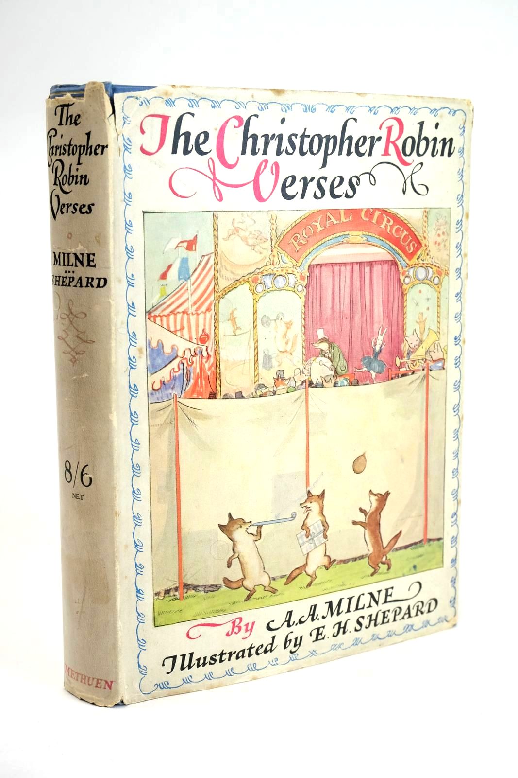 Photo of THE CHRISTOPHER ROBIN VERSES written by Milne, A.A. illustrated by Shepard, E.H. published by Methuen &amp; Co. Ltd. (STOCK CODE: 1328753)  for sale by Stella & Rose's Books