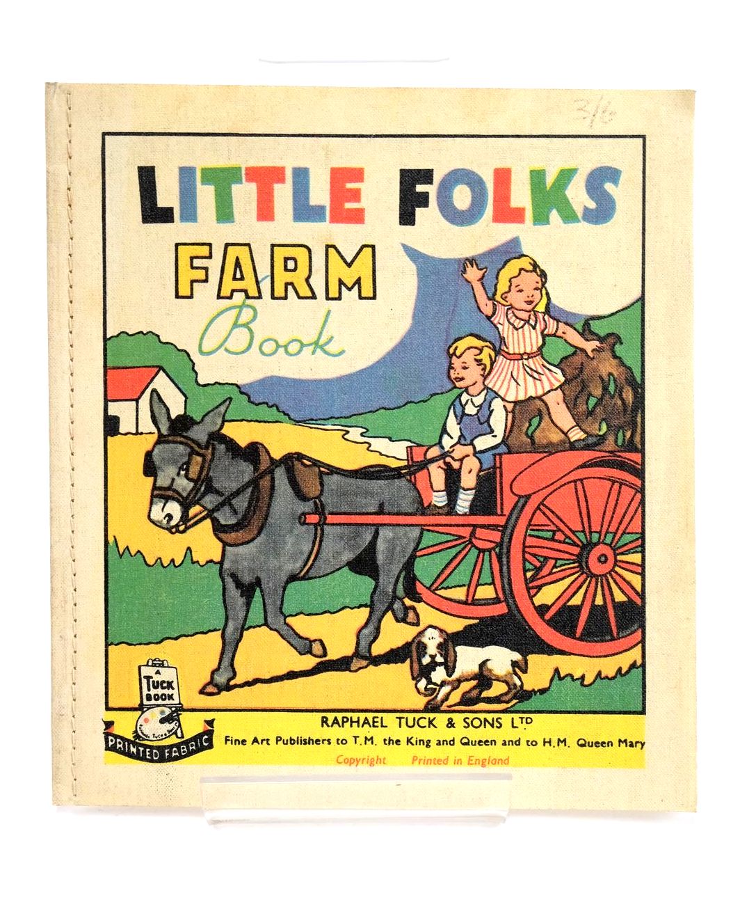 Photo of LITTLE FOLKS FARM BOOK published by Raphael Tuck &amp; Sons Ltd. (STOCK CODE: 1328796)  for sale by Stella & Rose's Books