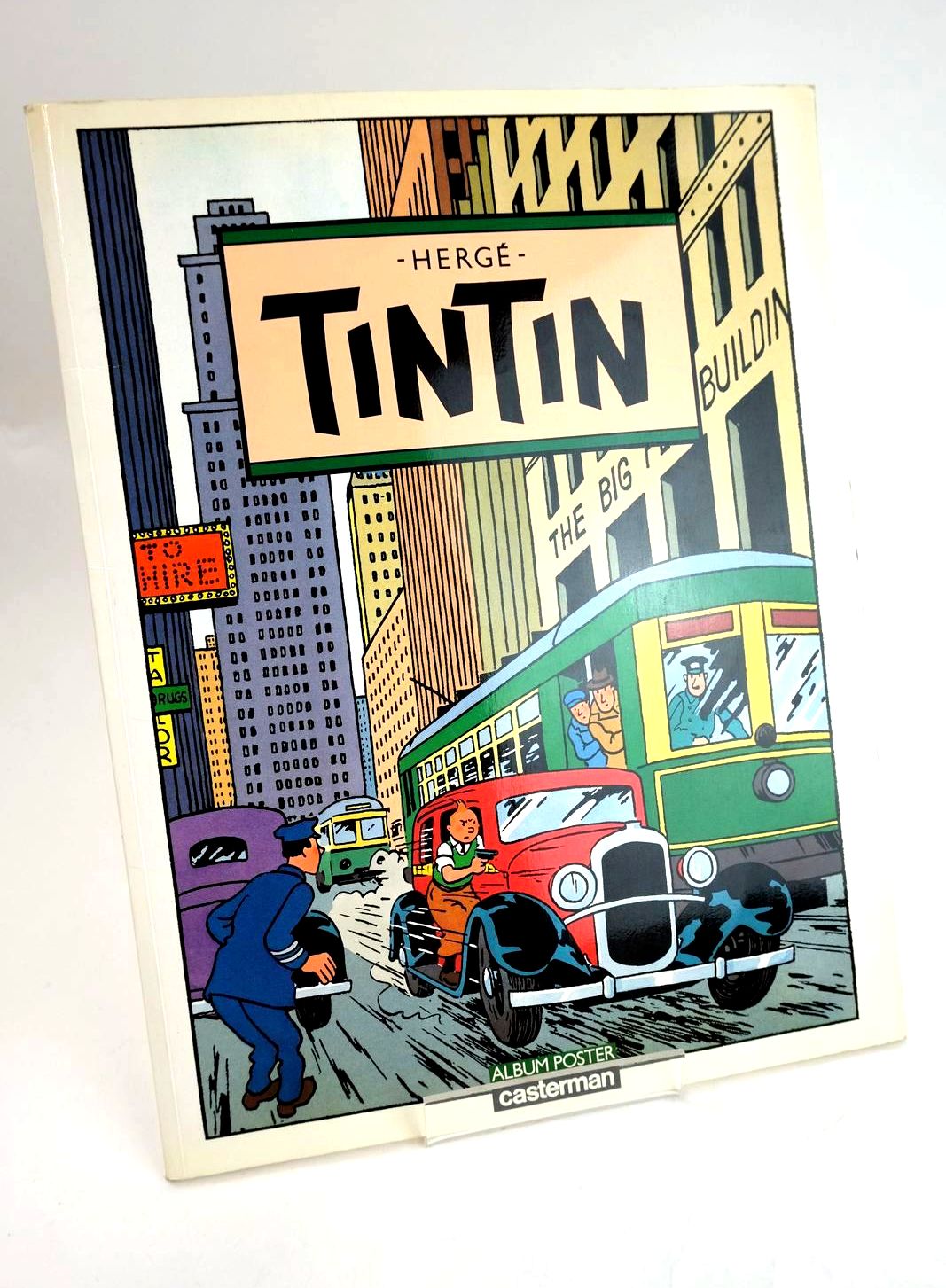 Photo of TINTIN:  ALBUM POSTER (FRENCH EDITION) written by Herge, illustrated by Herge, published by Casterman (STOCK CODE: 1328894)  for sale by Stella & Rose's Books