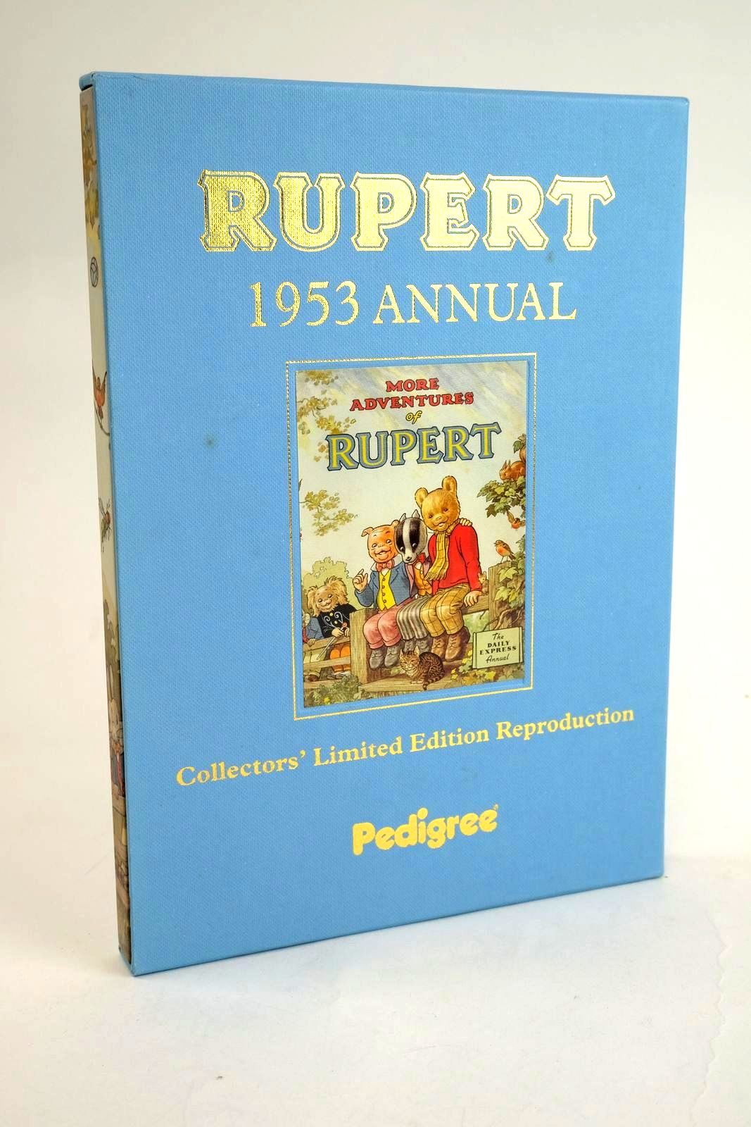 Photo of RUPERT ANNUAL 1953 (FACSIMILE) - MORE ADVENTURES OF RUPERT written by Bestall, Alfred illustrated by Bestall, Alfred published by Pedigree Books Limited (STOCK CODE: 1328920)  for sale by Stella & Rose's Books