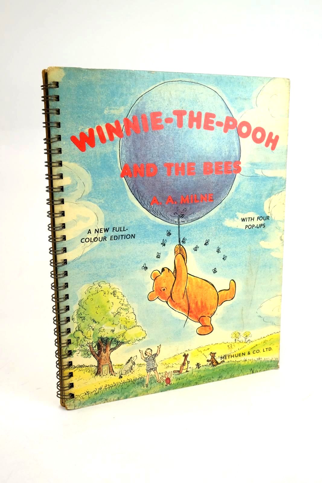 Photo of WINNIE-THE-POOH AND THE BEES written by Milne, A.A. illustrated by Shepard, E.H. published by Methuen &amp; Co. Ltd. (STOCK CODE: 1328927)  for sale by Stella & Rose's Books